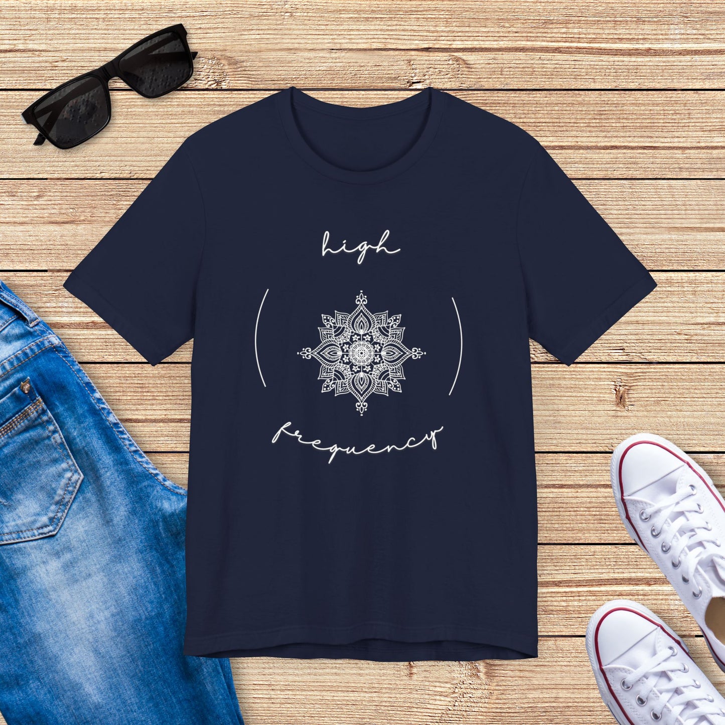 Men's Women's T-shirt - High Frequency