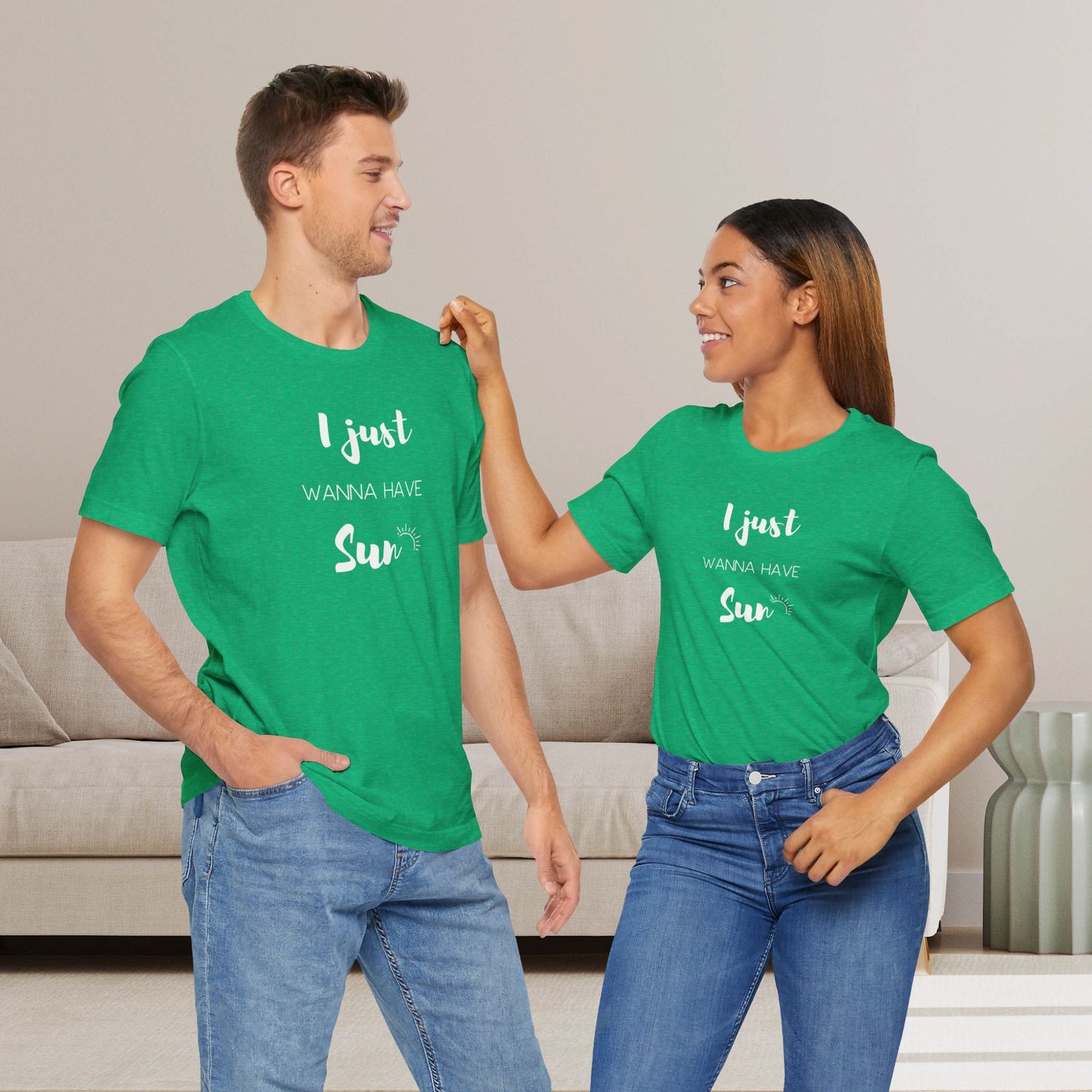 T-shirt Homme Femme - Just wanna have Sun