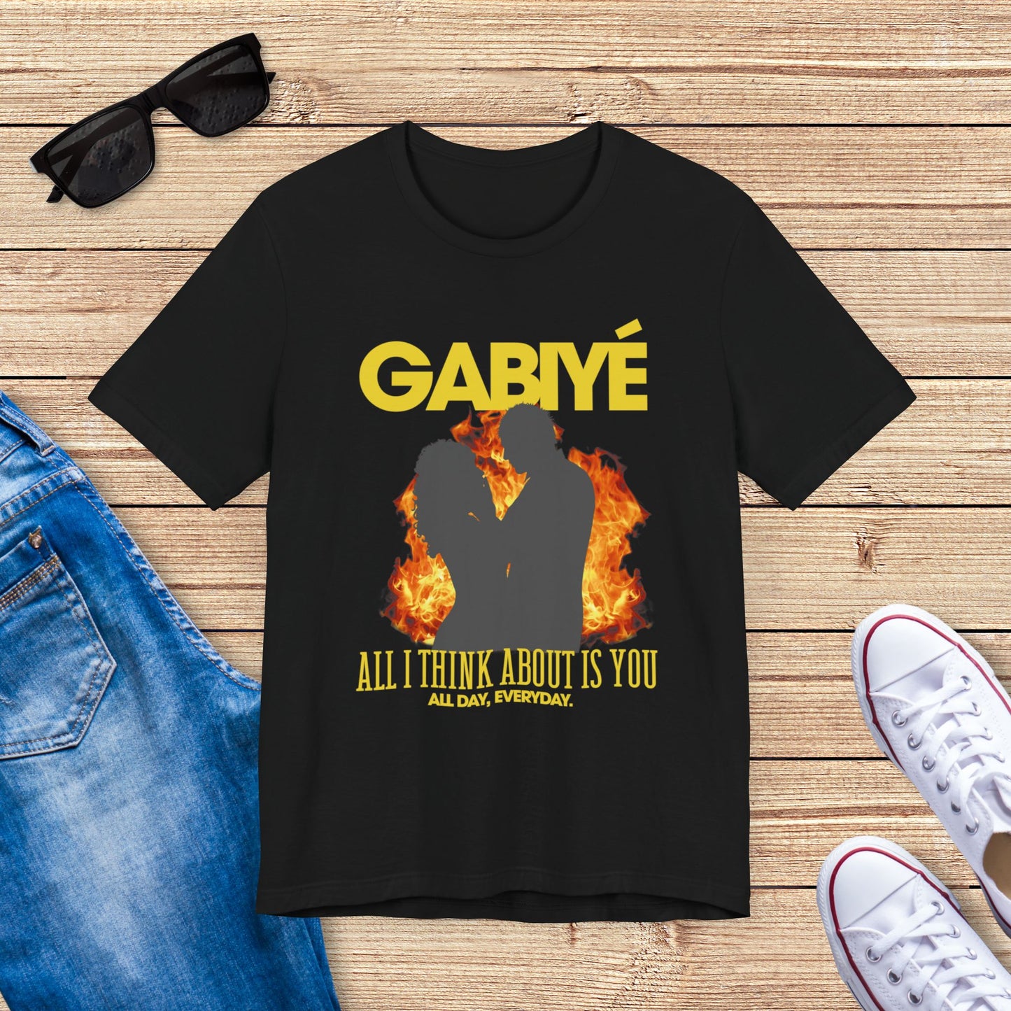 Men's Women's T-shirt - All I think about