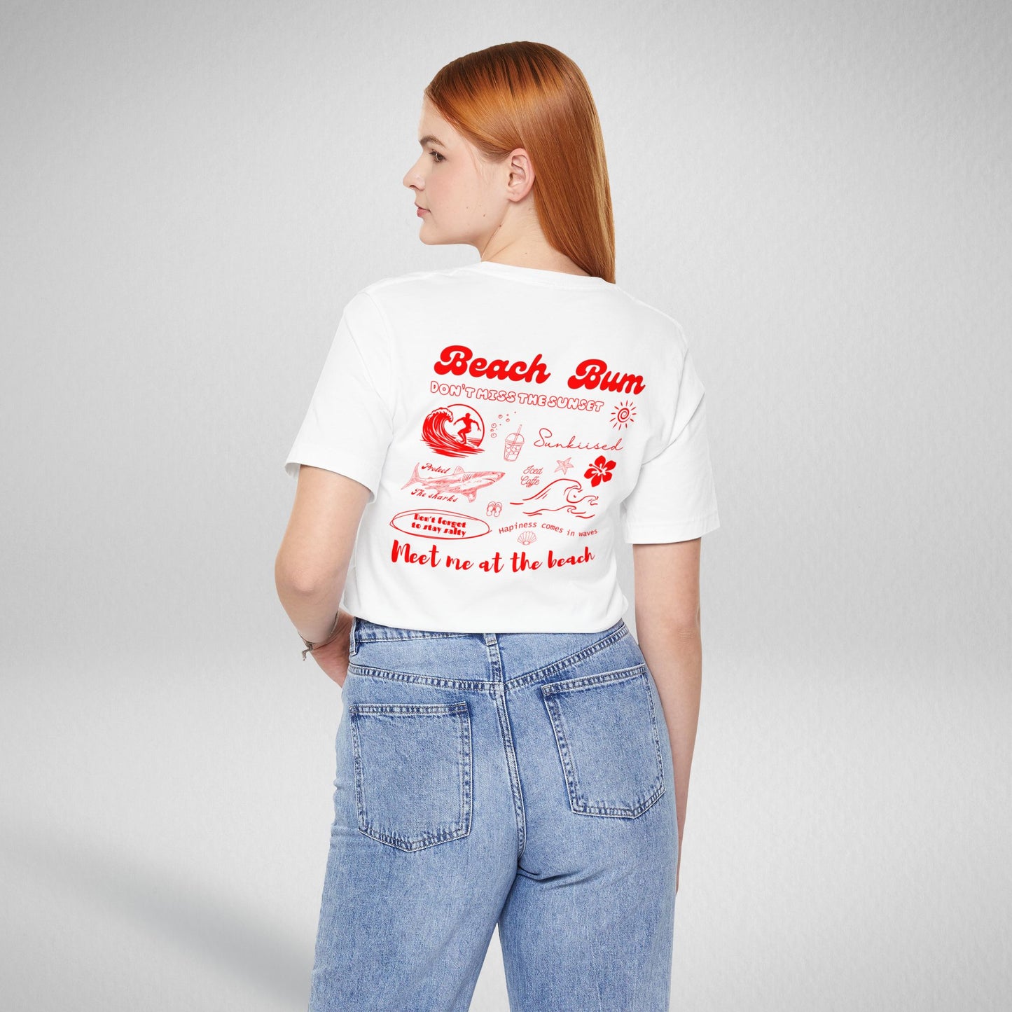 Men's Women's T-shirt - Beach Bum