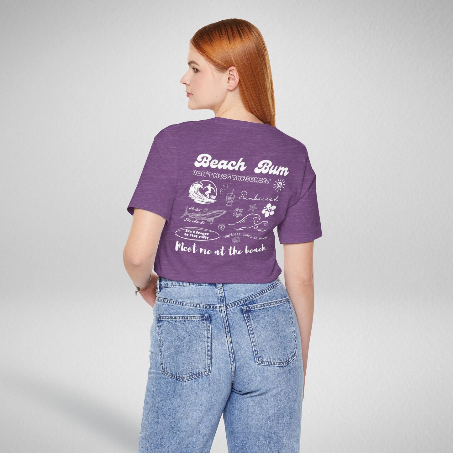 Men's Women's T-shirt - Beach Bum