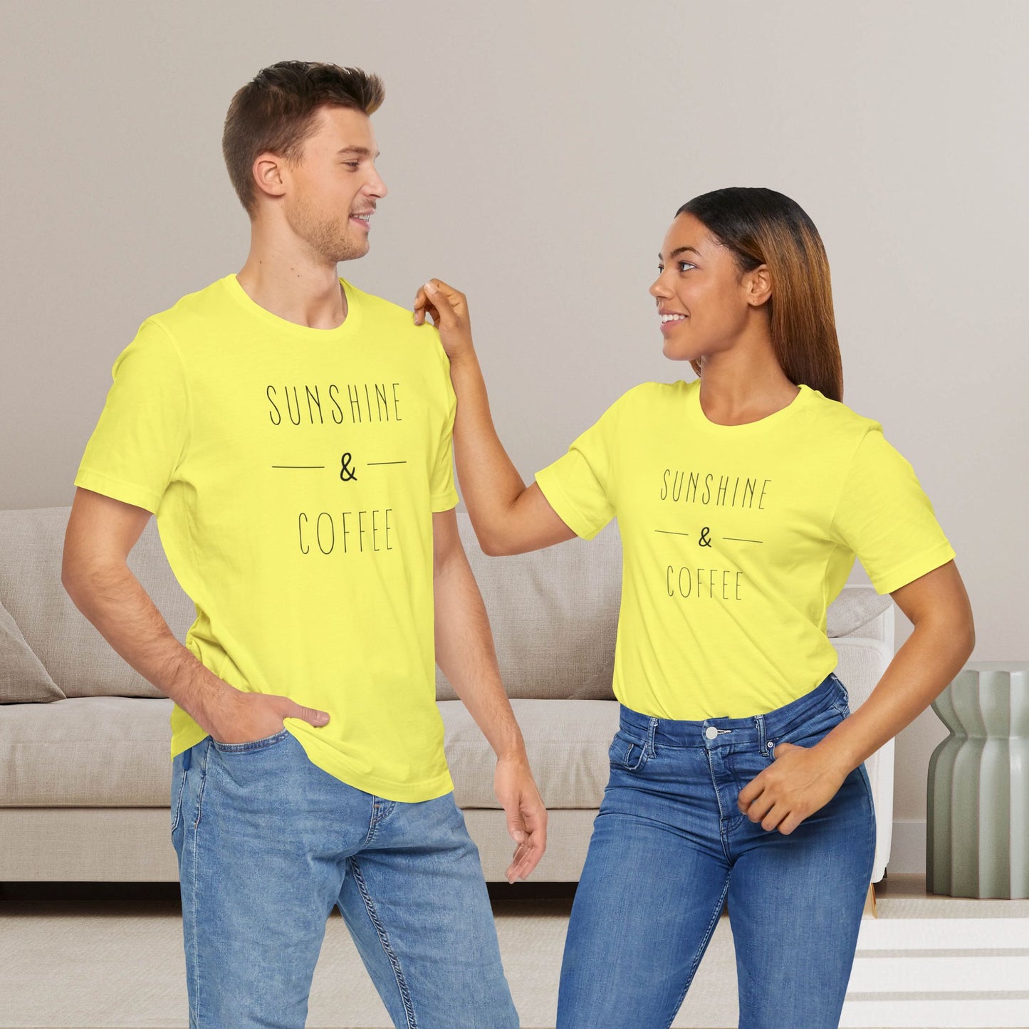 T-shirt Homme Femme - Sunshine