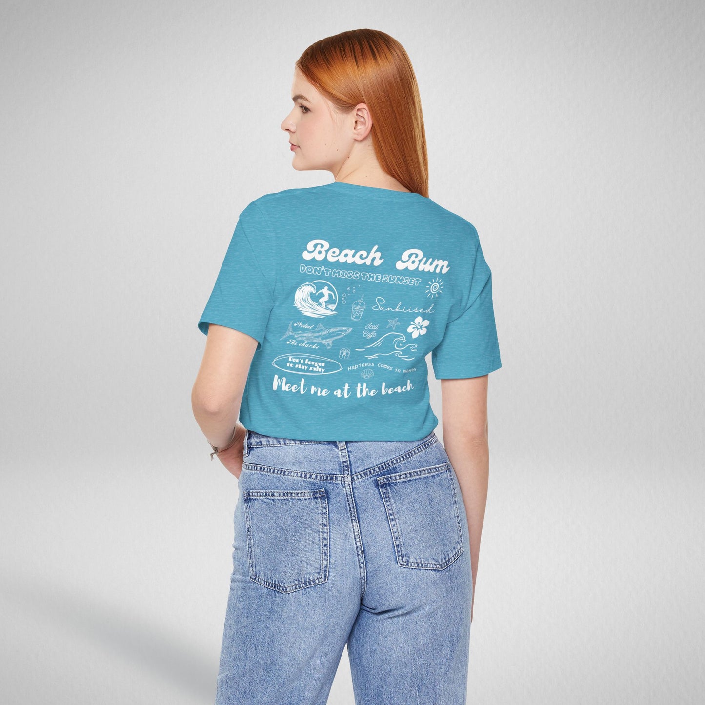 Men's Women's T-shirt - Beach Bum