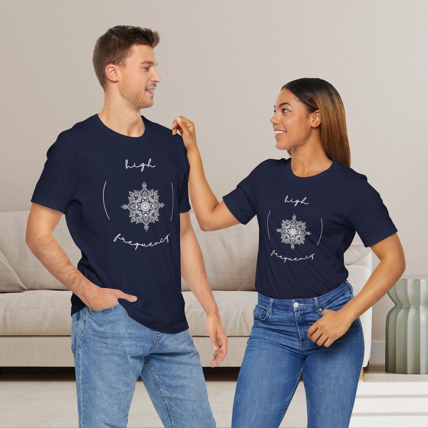 Men's Women's T-shirt - High Frequency