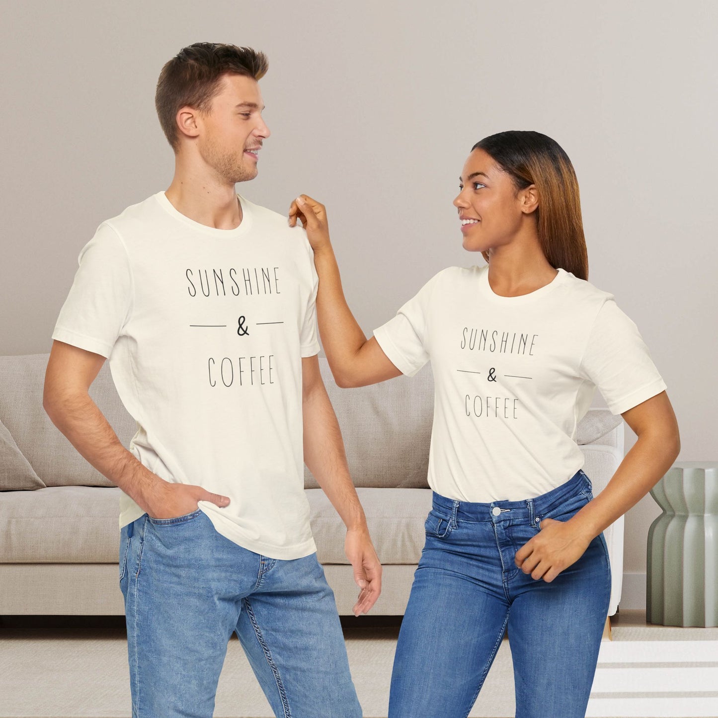 T-shirt Homme Femme - Sunshine