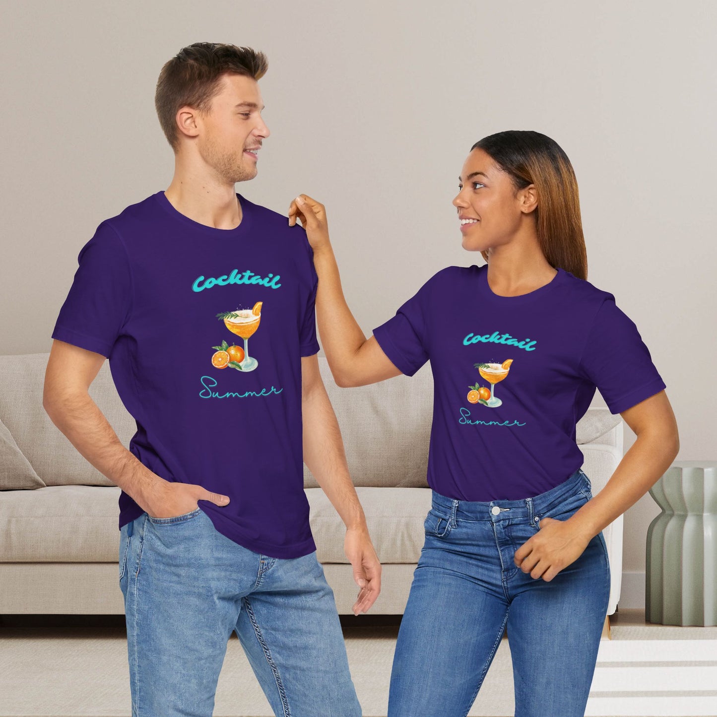 Men's Women's T-shirt - Cocktail