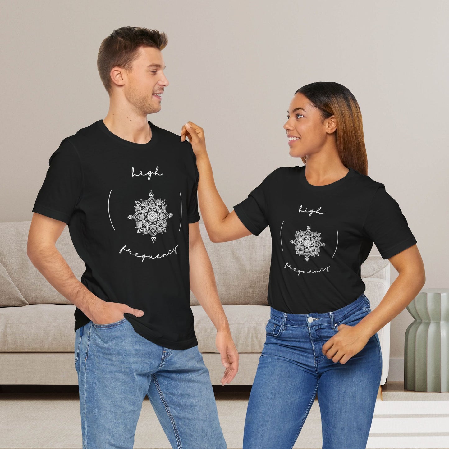 Men's Women's T-shirt - High Frequency