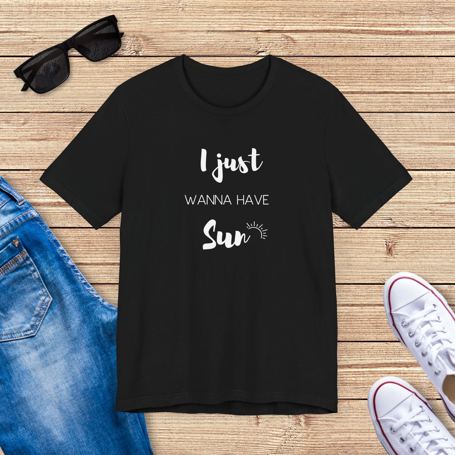 T-shirt Homme Femme - Just wanna have Sun