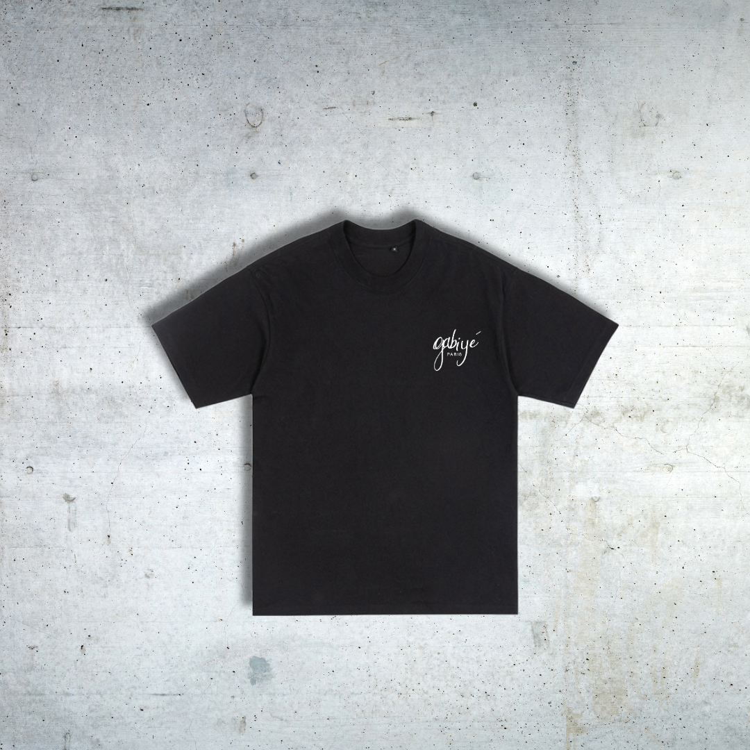Essentials - T-shirt Premium Noir - Gabiyé Paris