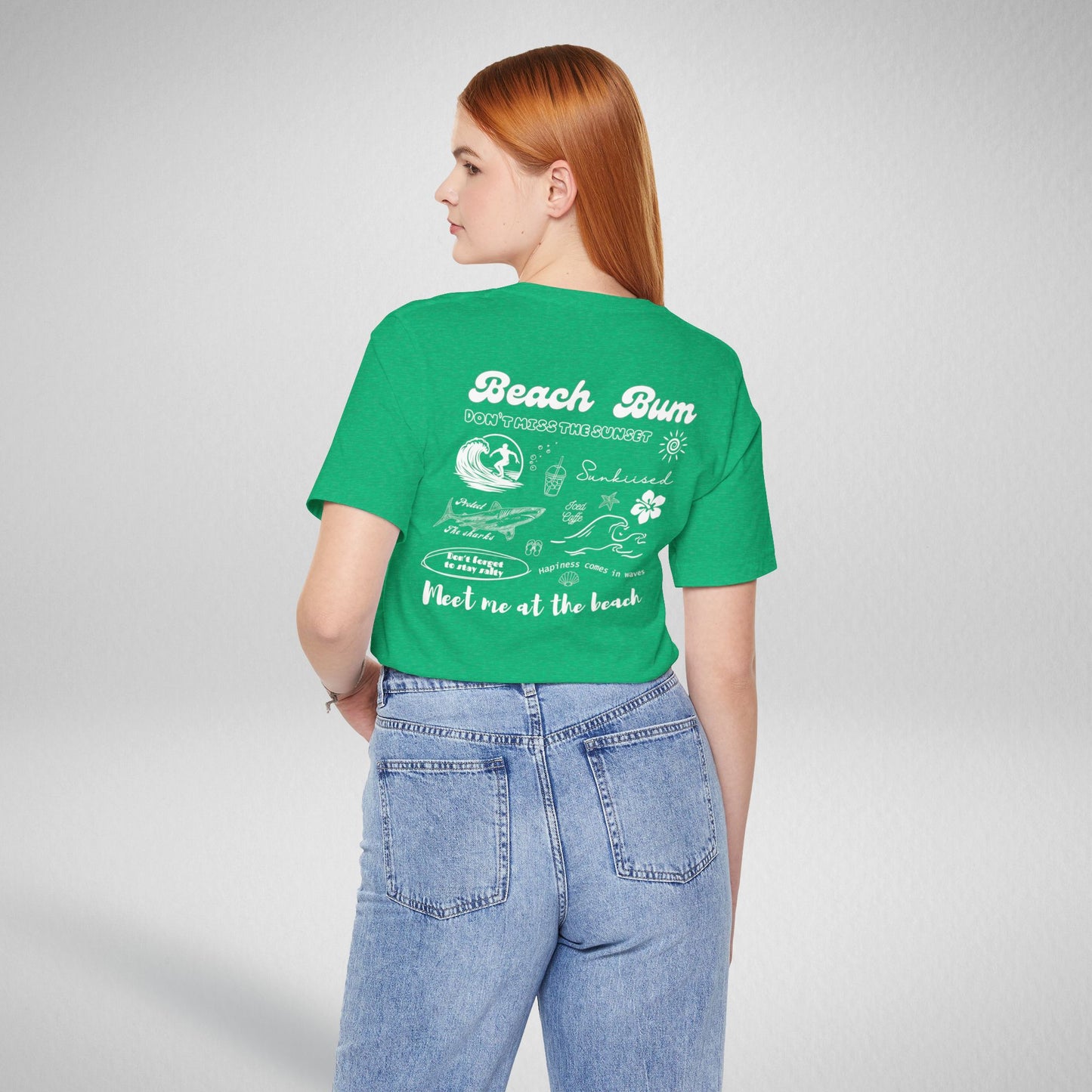 Men's Women's T-shirt - Beach Bum