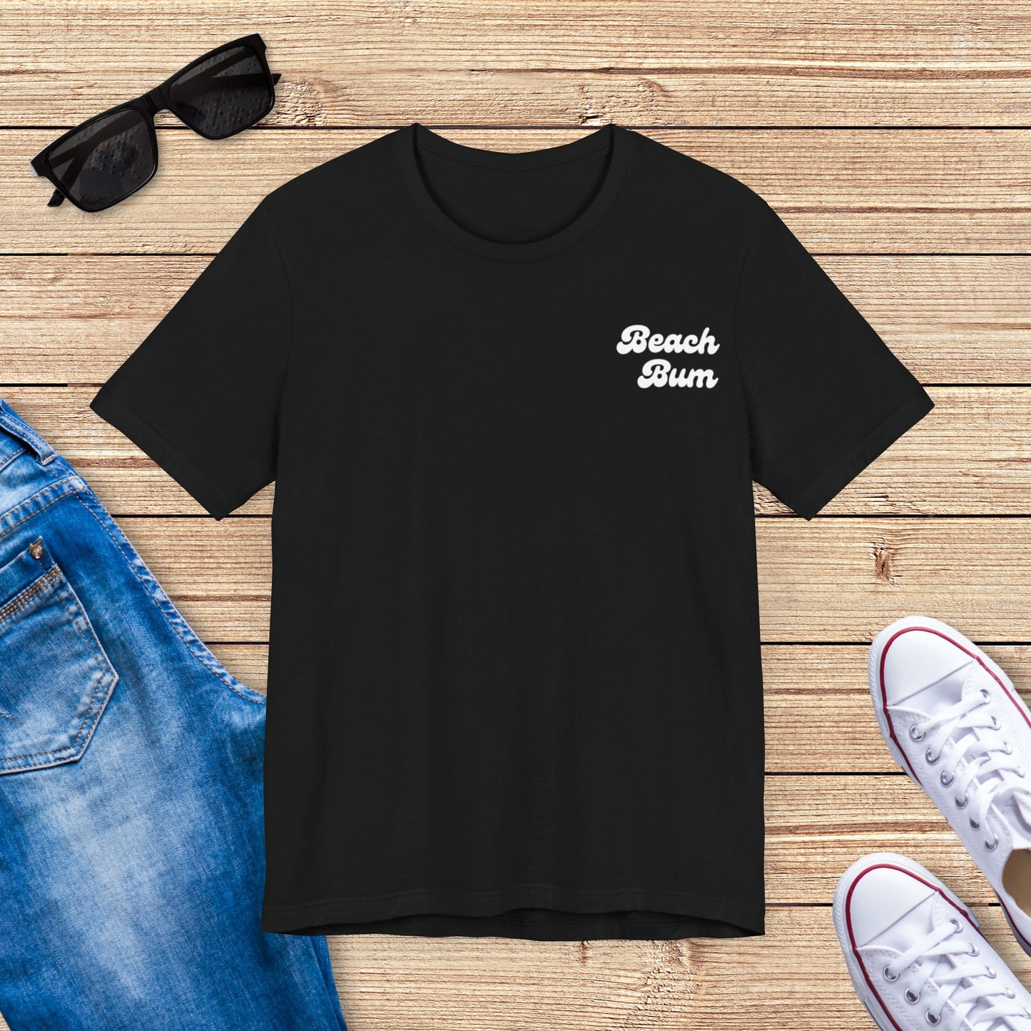 Men's Women's T-shirt - Beach Bum