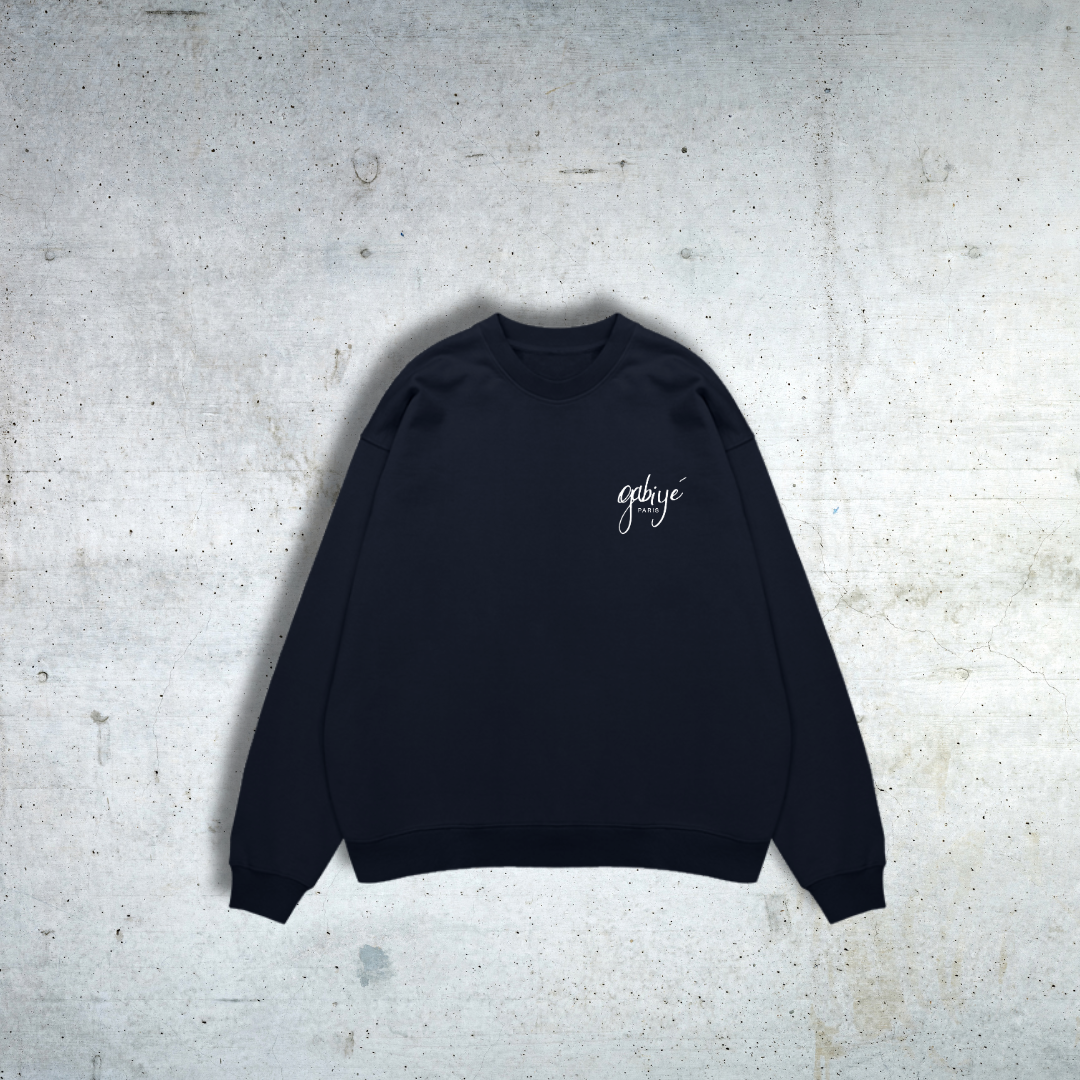 Essentials - Sweatshirt Premium Noir - Gabiyé Paris