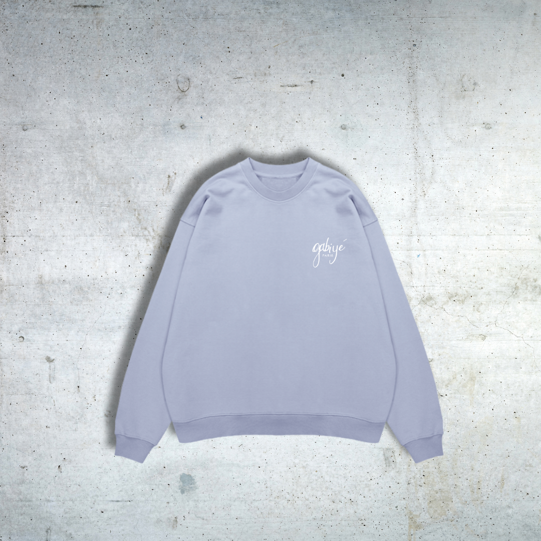 Essentials - Serene Blue Premium Sweatshirt - Gabiyé Paris