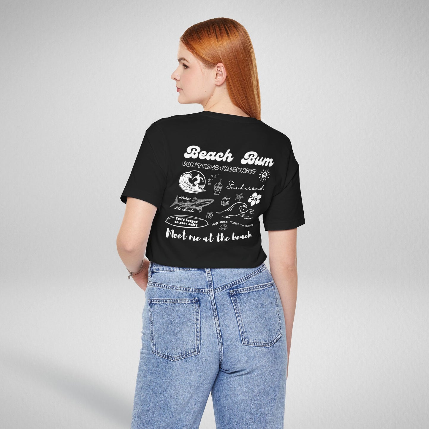 Men's Women's T-shirt - Beach Bum