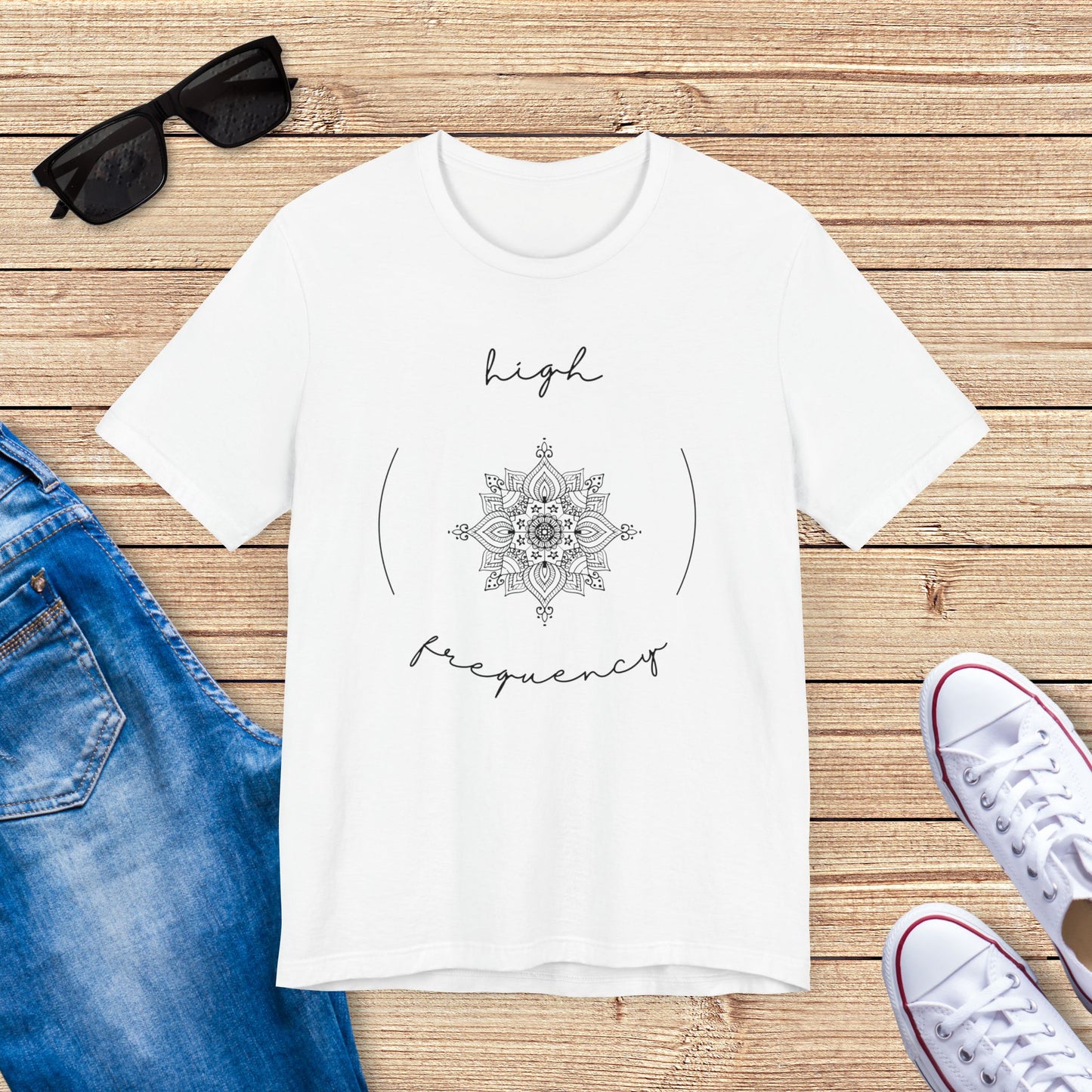 Men's Women's T-shirt - High Frequency