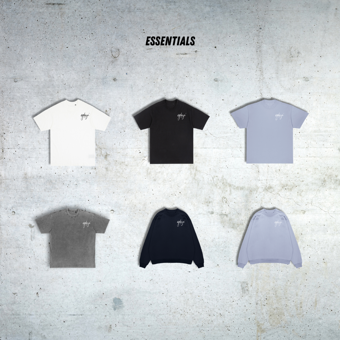 Essentials - T-shirt Premium Gris Vintage - Gabiyé Paris