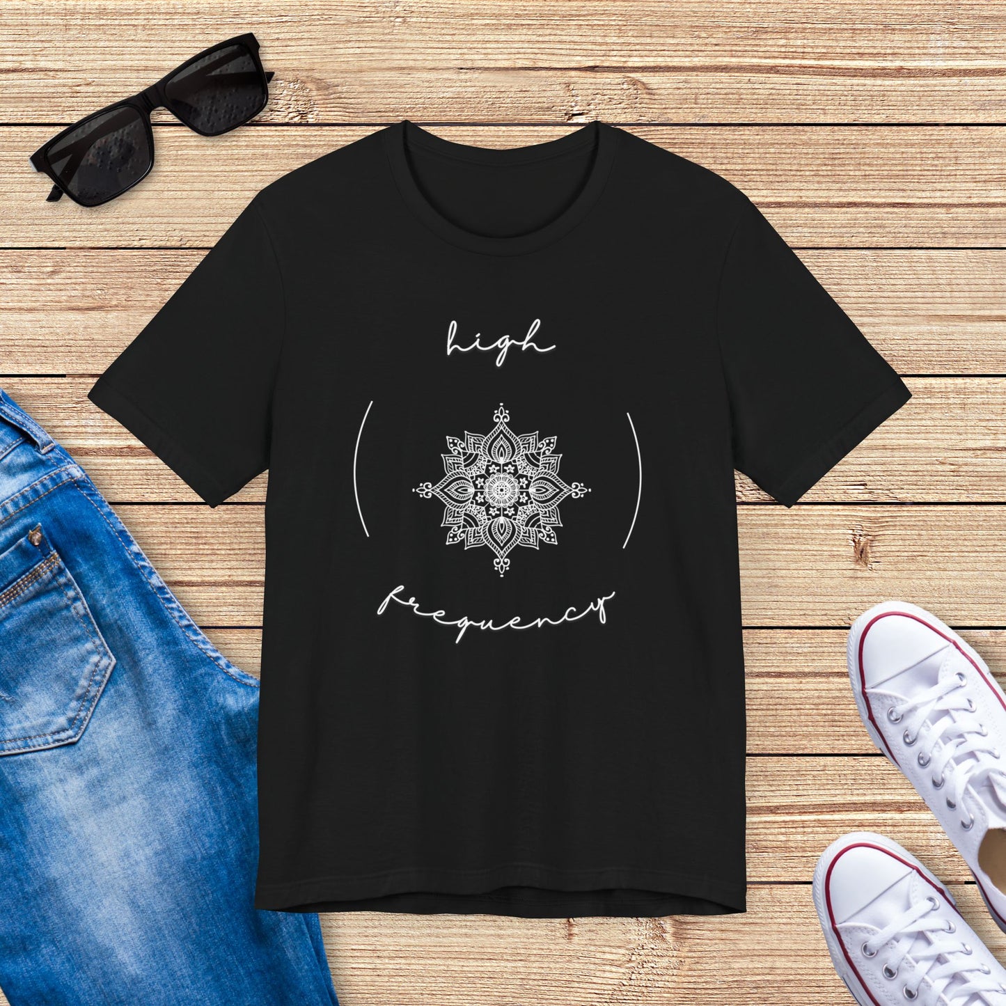 Men's Women's T-shirt - High Frequency