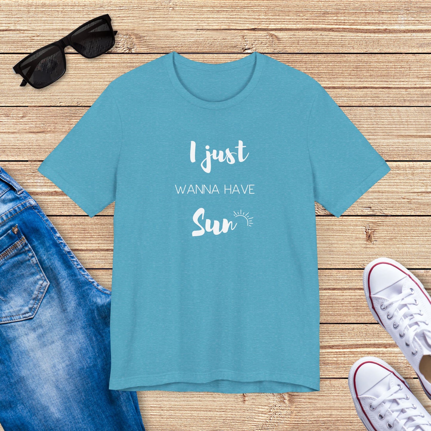T-shirt Homme Femme - Just wanna have Sun