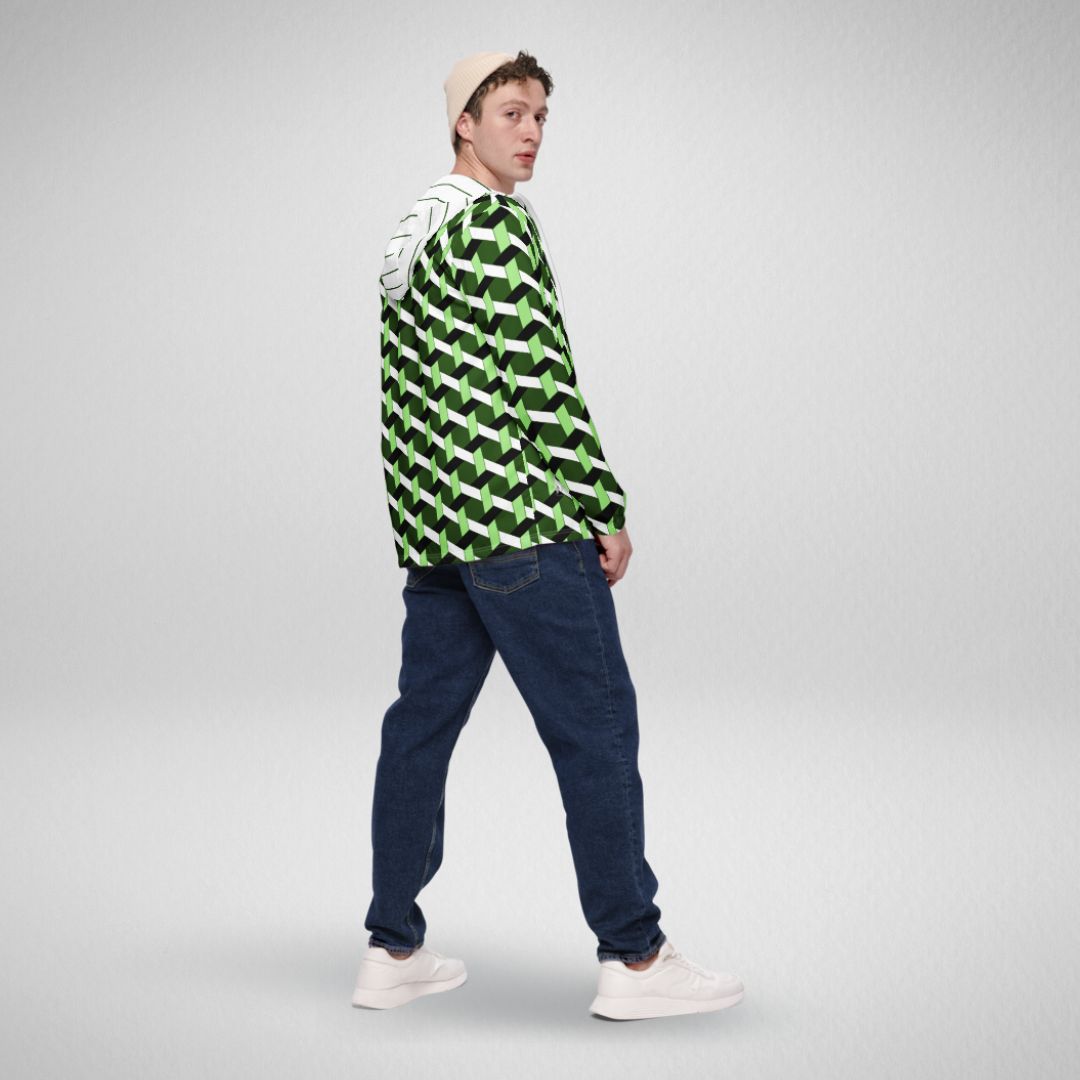 Windbreaker - Green - Gabiyé Paris