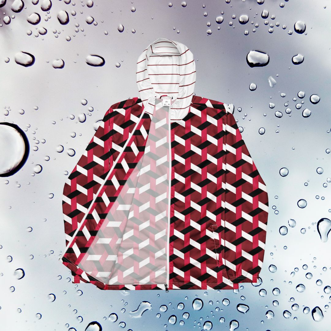 Windbreaker - Red - Gabiyé Paris