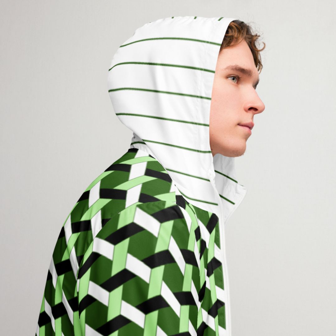 Windbreaker - Green - Gabiyé Paris