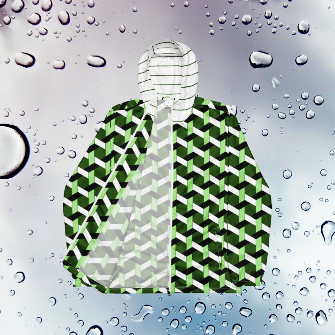 Windbreaker - Green - Gabiyé Paris