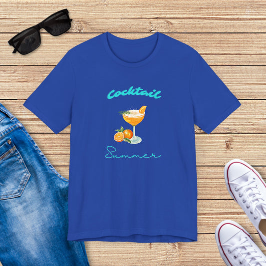 T-shirt Homme Femme - Cocktail