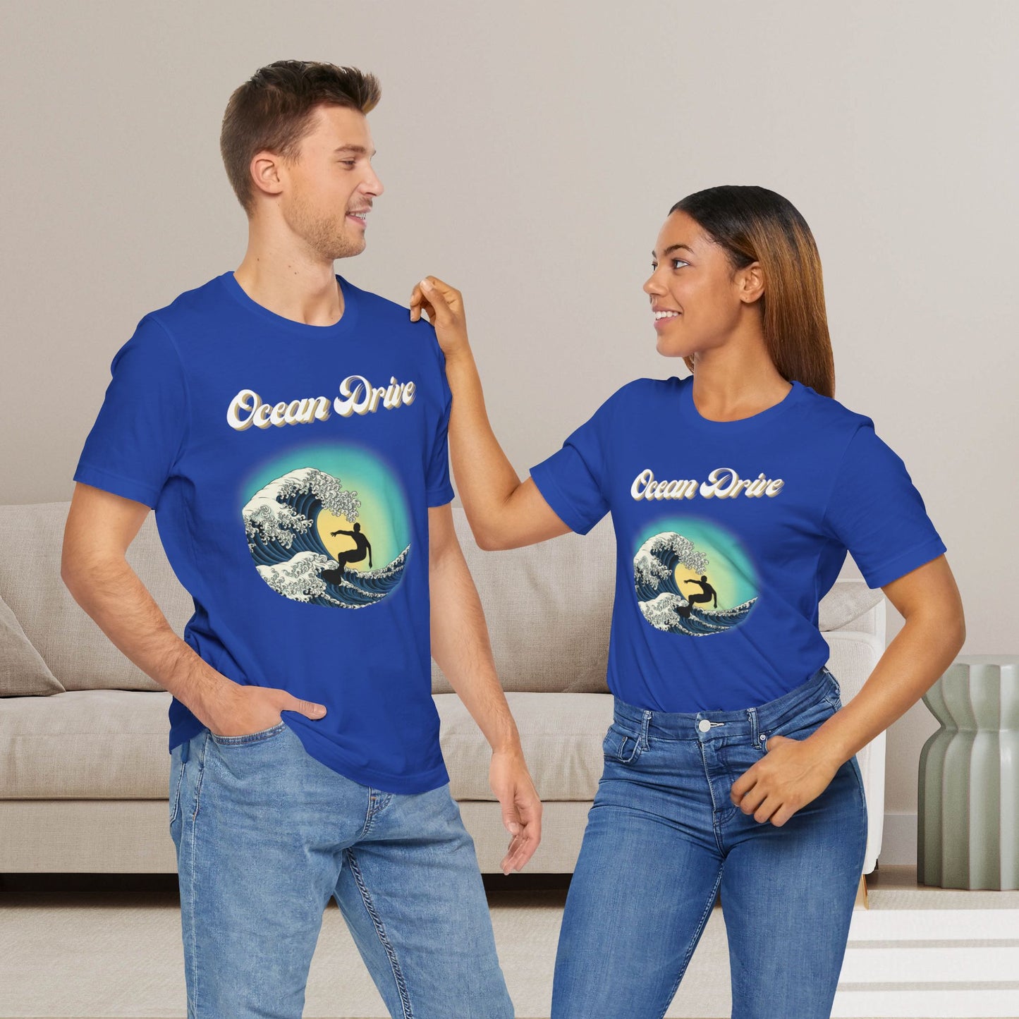 T-shirt Homme Femme - Ocean Drive