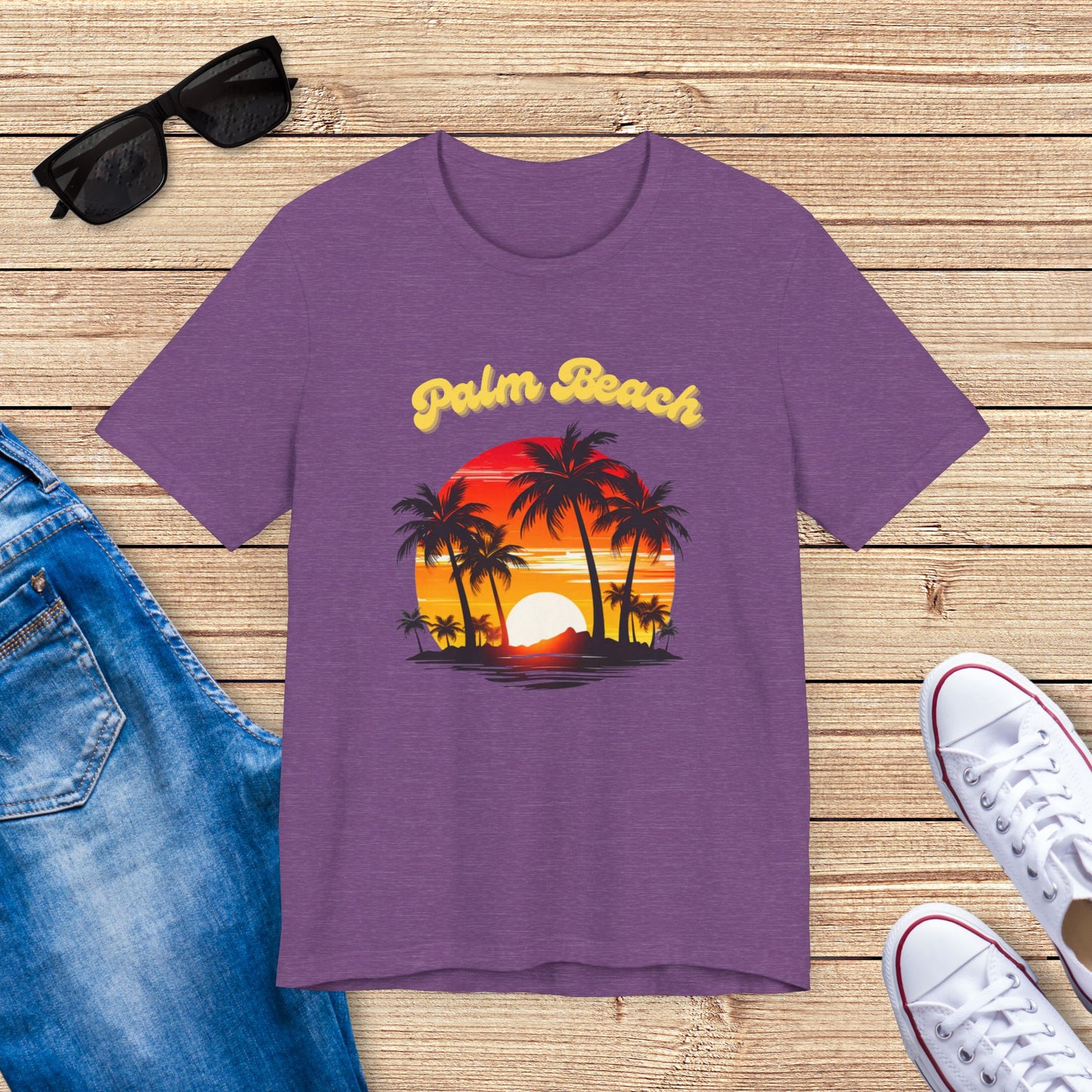 T-shirt Homme Femme - Palm Beach