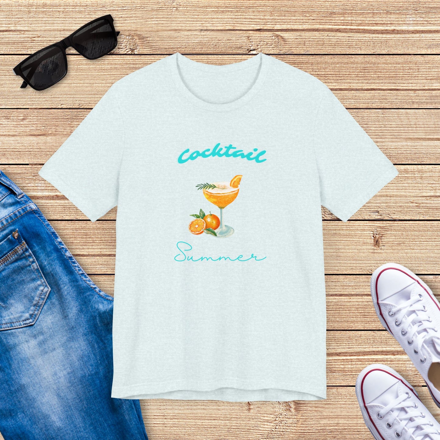 T-shirt Homme Femme - Cocktail