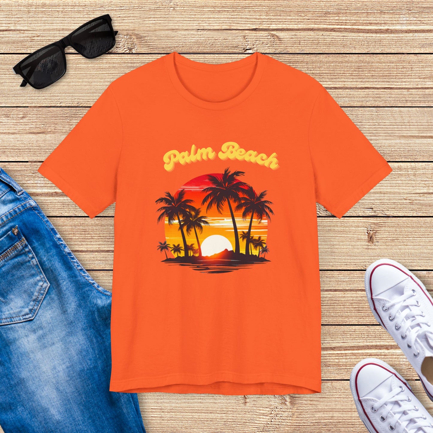 T-shirt Homme Femme - Palm Beach