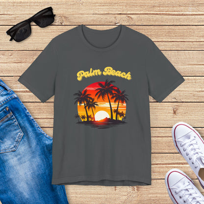 T-shirt Homme Femme - Palm Beach